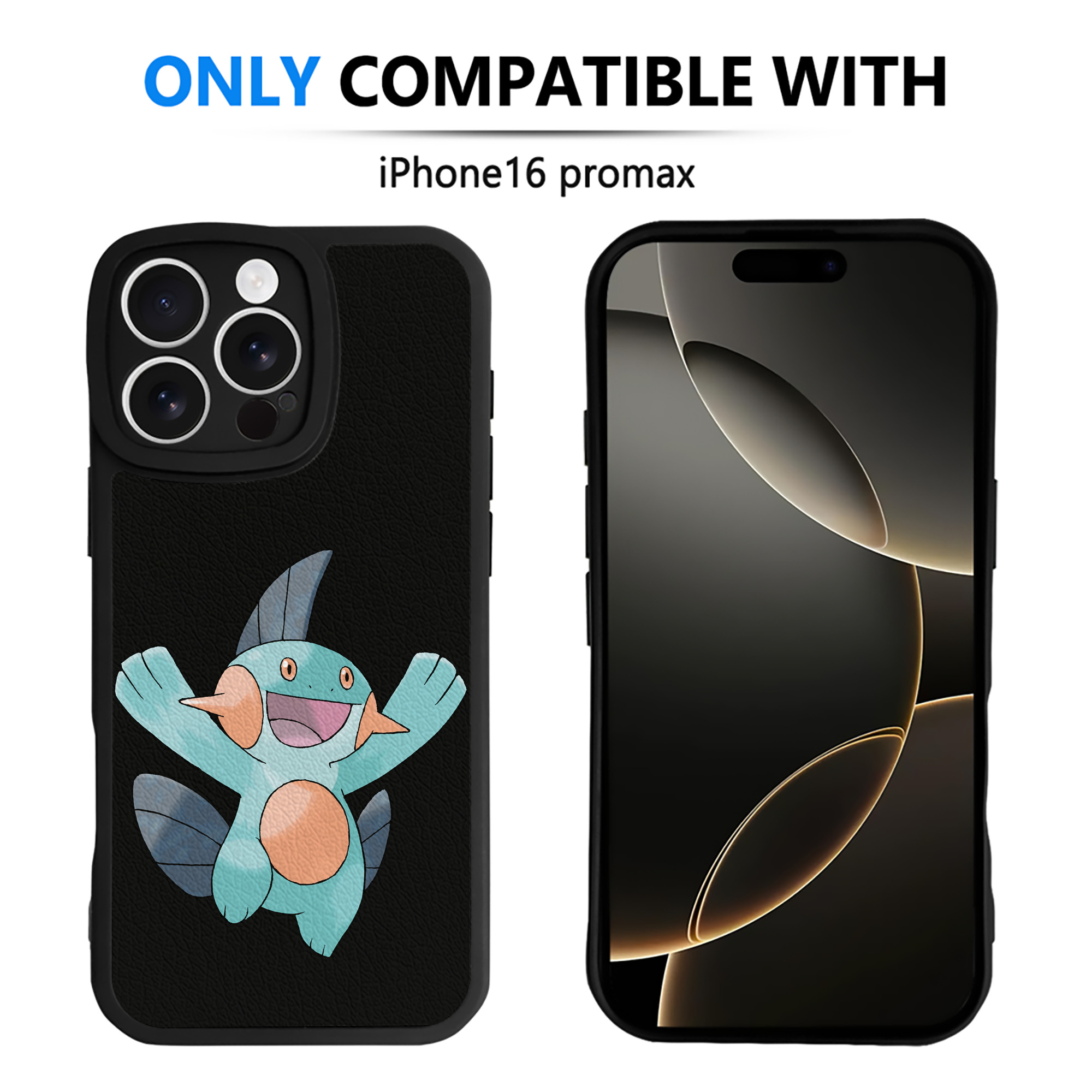ポケットモンスター Pokémon 【iPhone 16シリーズ対応】シリコンスマホケース（レザー調） 材質：シリコン